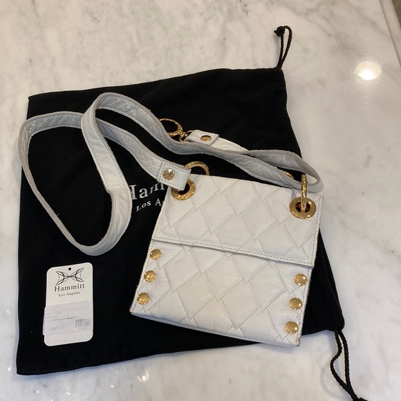 Hammitt Bags Hammitt White Quilted Crossbody Poshmark